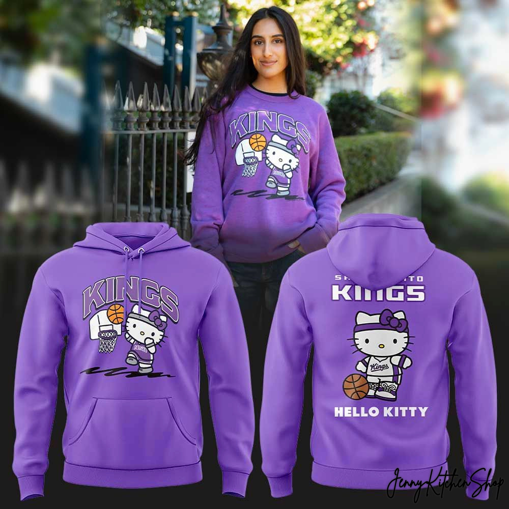 Sacramento Kings Hello Kitty 2026 Limited Hoodie