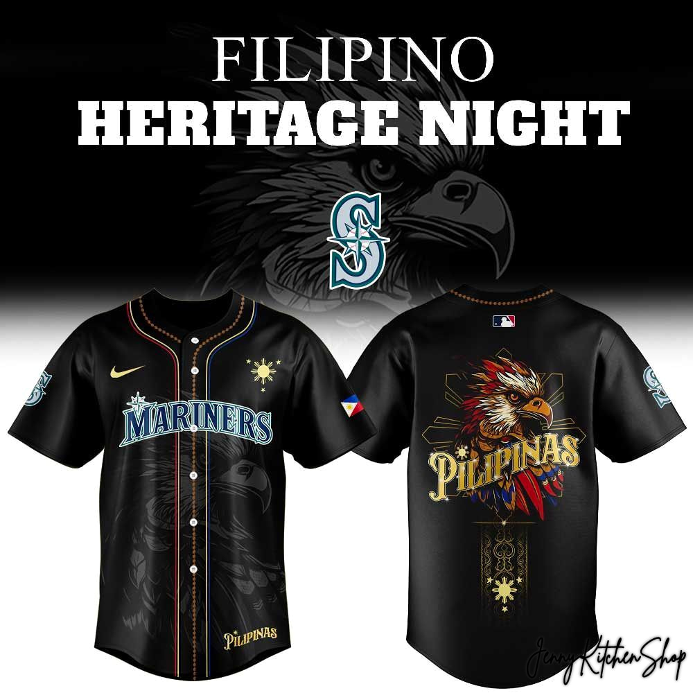 Seattle Mariners 2026 Filipino Heritage Night Limited Jersey