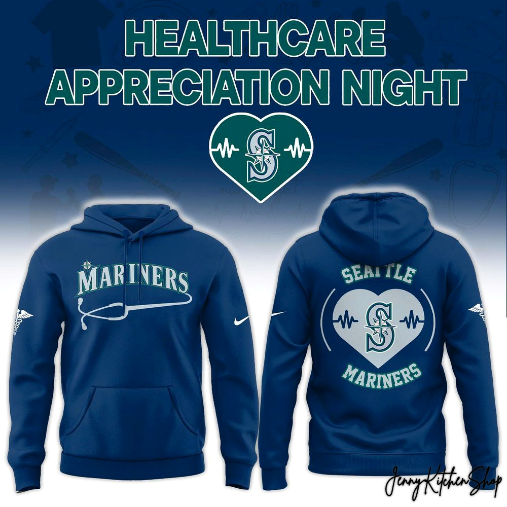 Seattle Mariners Healthcare Appreciation Night 2026 Special Edition Hoodie