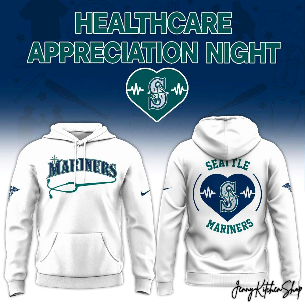 Seattle Mariners Healthcare Appreciation Night 2026 Special Edition Hoodie