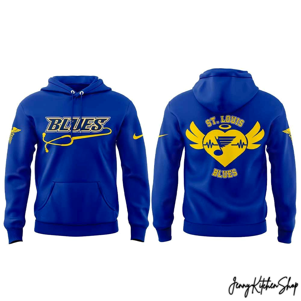 St Louis Blues 2026 Healthcare Appreciation Night Limited Hoodie