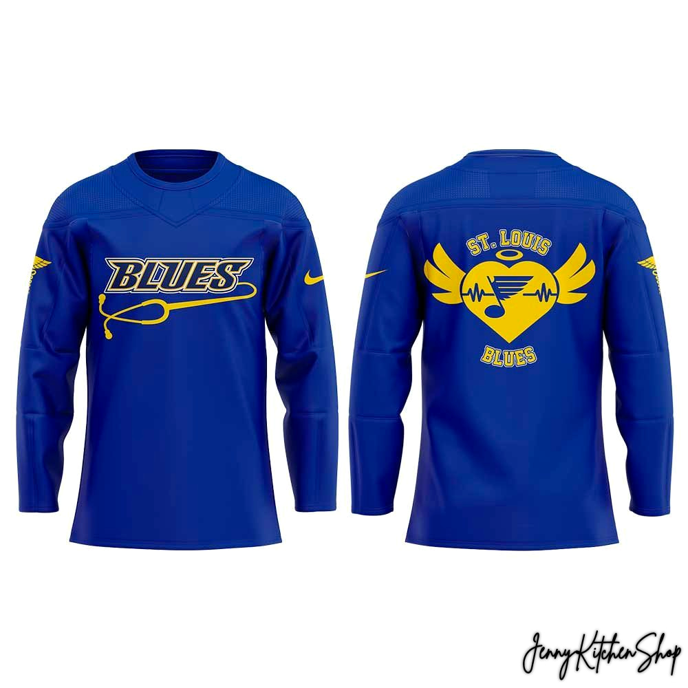 St. Louis Blues Healthcare Appreciation Night 2026 Limited Hockey Jersey