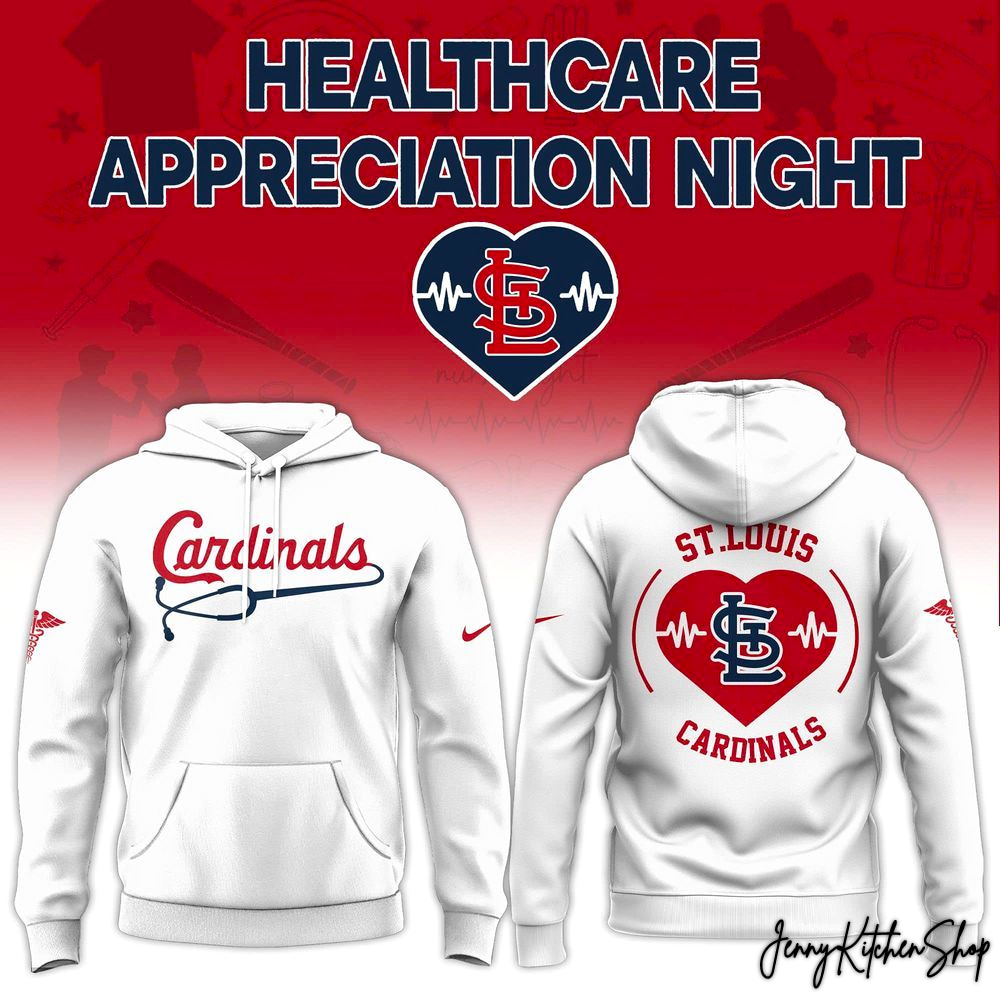 St. Louis Cardinals Healthcare Appreciation Night 2026 Special Edition Hoodie
