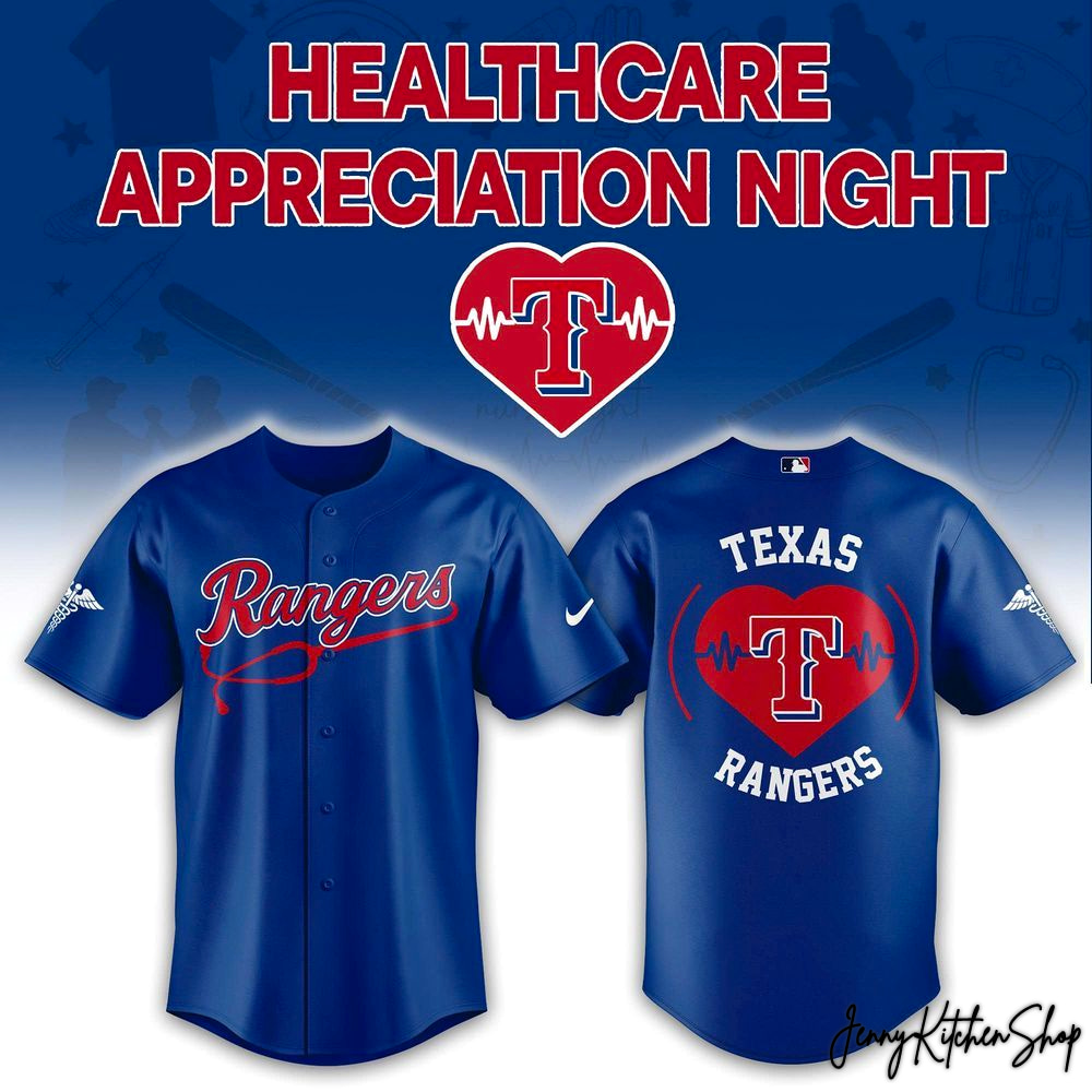 Texas Rangers 2026 Healthcare Appreciation Night Baseball Jersey