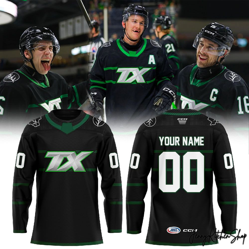 Texas Stars Dark Mode 2026 Season Hockey Jersey