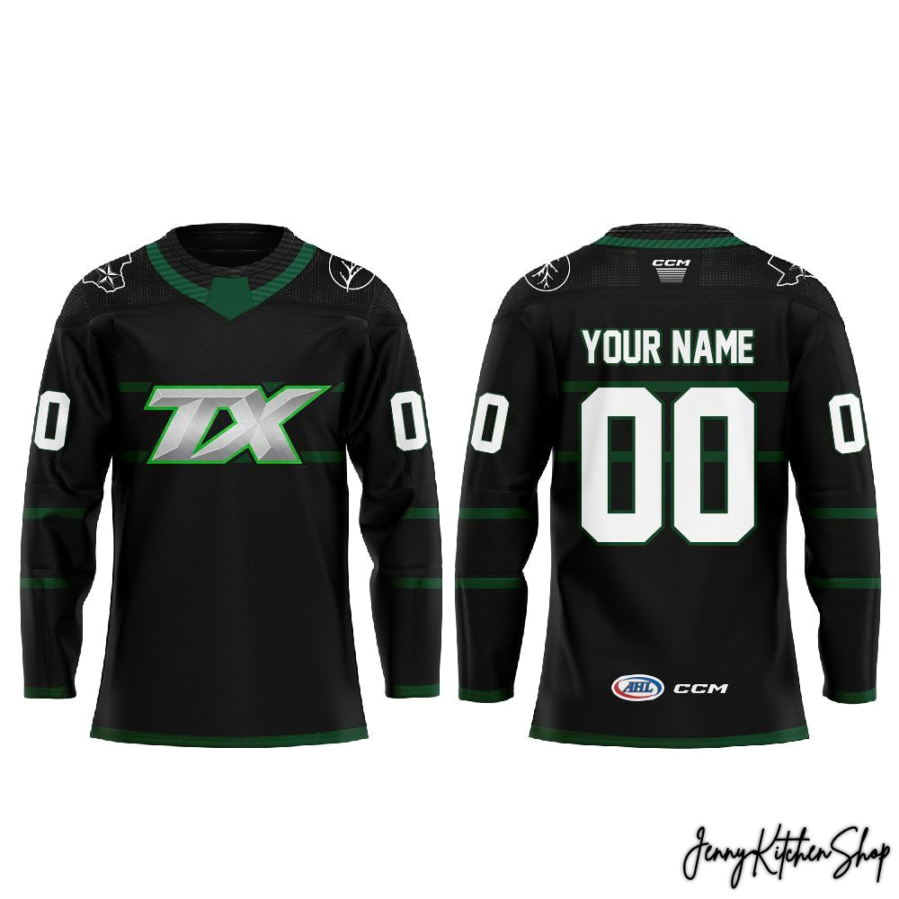 Texas Stars Dark Mode 2026 Season Hockey Jersey