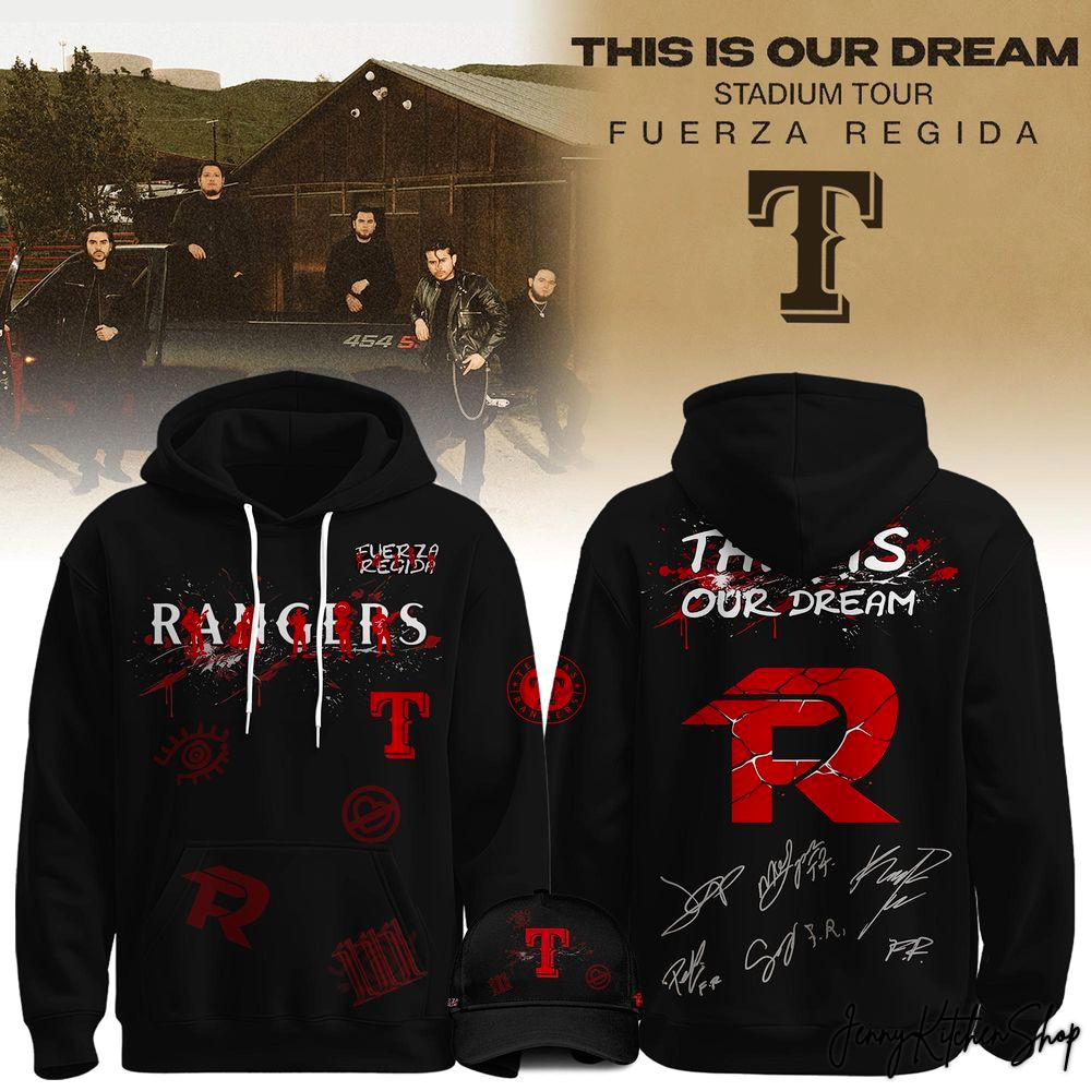 This Is Our Dream Tour 2026 Fuerza Regida x MLB Hoodie