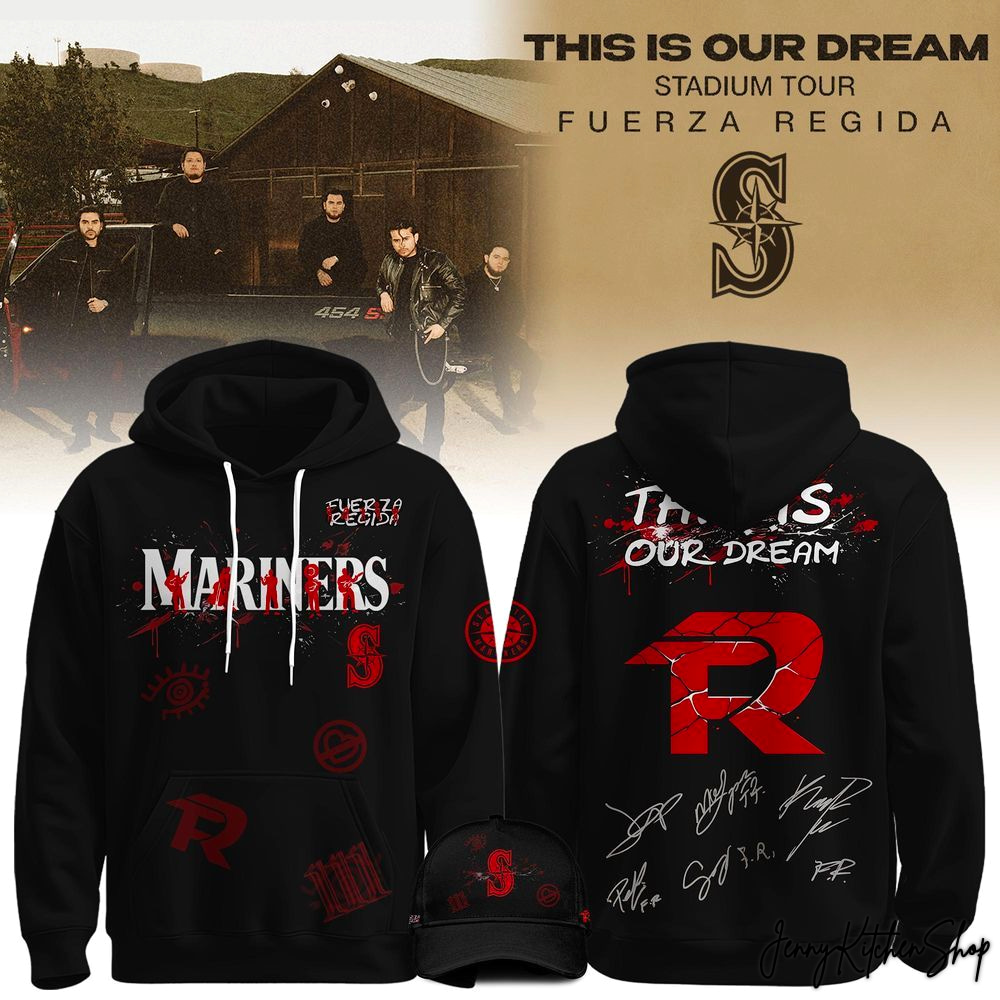 This Is Our Dream Tour 2026 Fuerza Regida x MLB Hoodie
