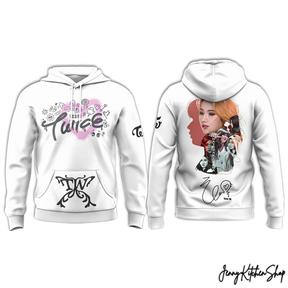 Twice This Is For World Tour in 2026 Signature Art Graphic Hoodie