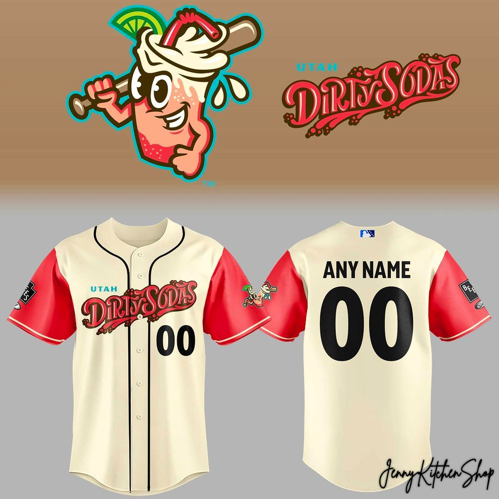 Utah Dirty Sodas 2026 Limited Custom Jersey