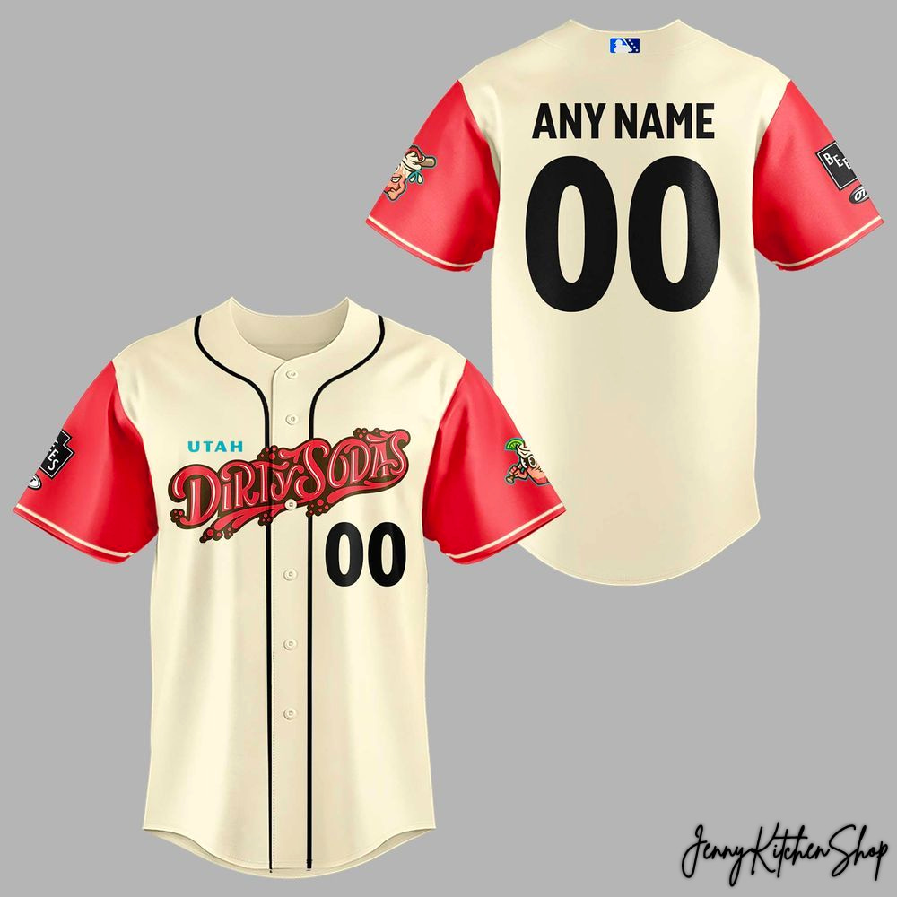 Utah Dirty Sodas 2026 Limited Custom Jersey