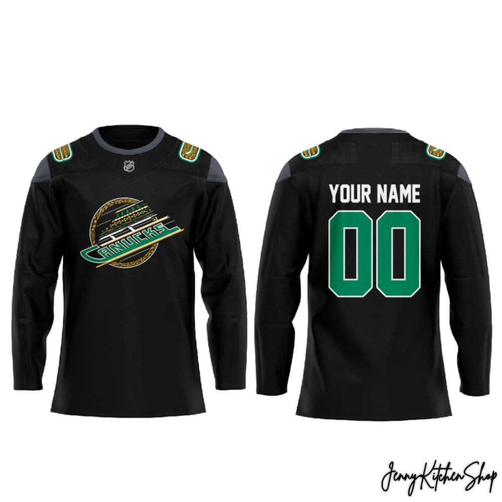 Vancouver Canucks Black Excellence 2026 Limited Hockey Jersey