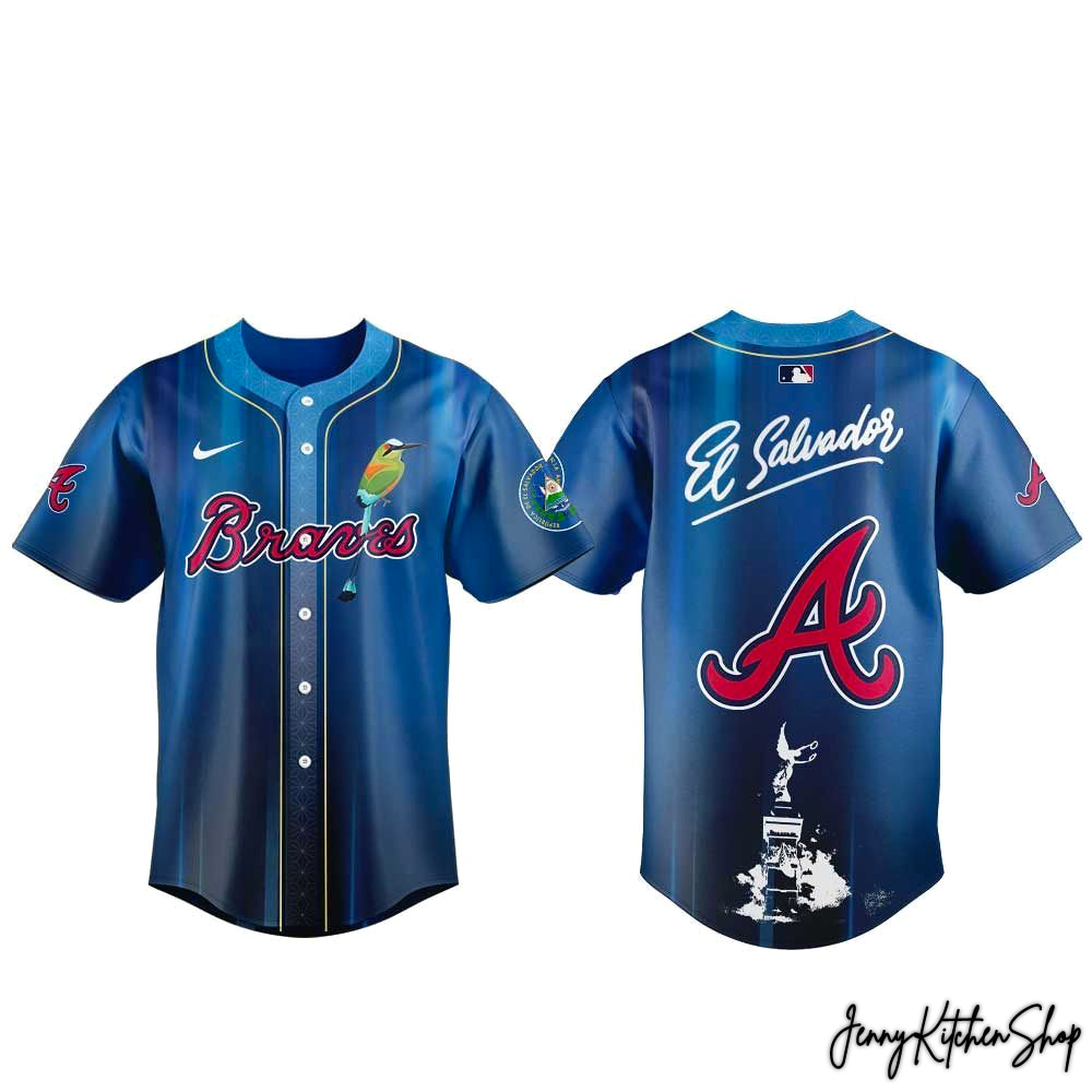 Atlanta Braves Salvadoran Heritage Day 2026 Jersey
