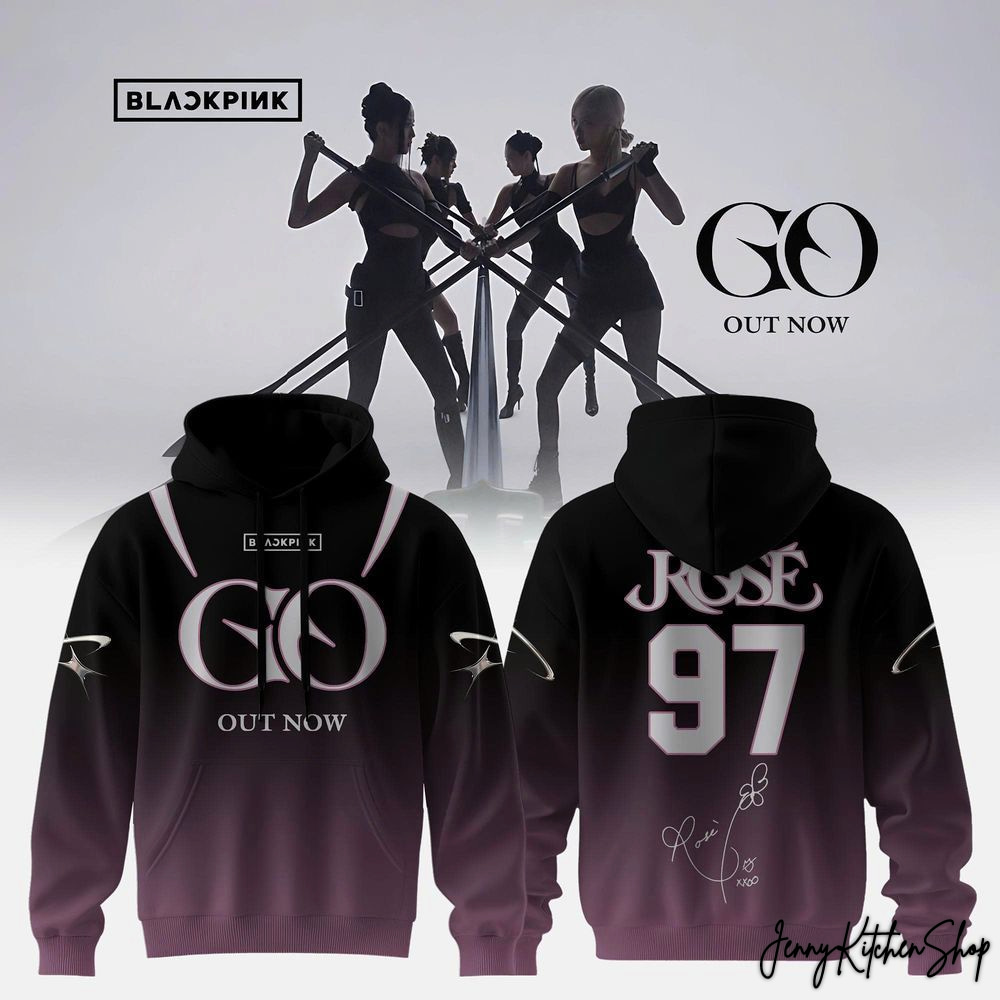 BLACKPINK Go Out Now All Members 2026 Hoodie