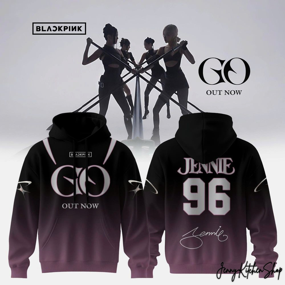 BLACKPINK Go Out Now All Members 2026 Hoodie