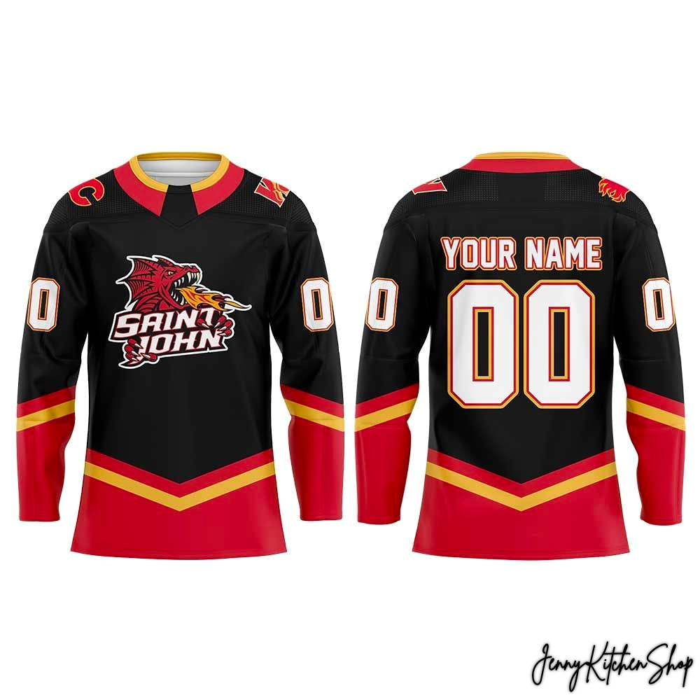 Calgary Wranglers 25th Anniversary 2026 Uniform Hockey Jersey