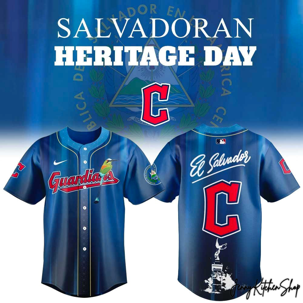 Cleveland Guardians Salvadoran Heritage Day 2026 Baseball Jersey