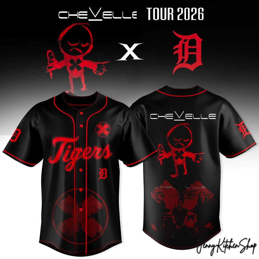 Detroit Tigers x Chevelle Tour 2026 Jersey