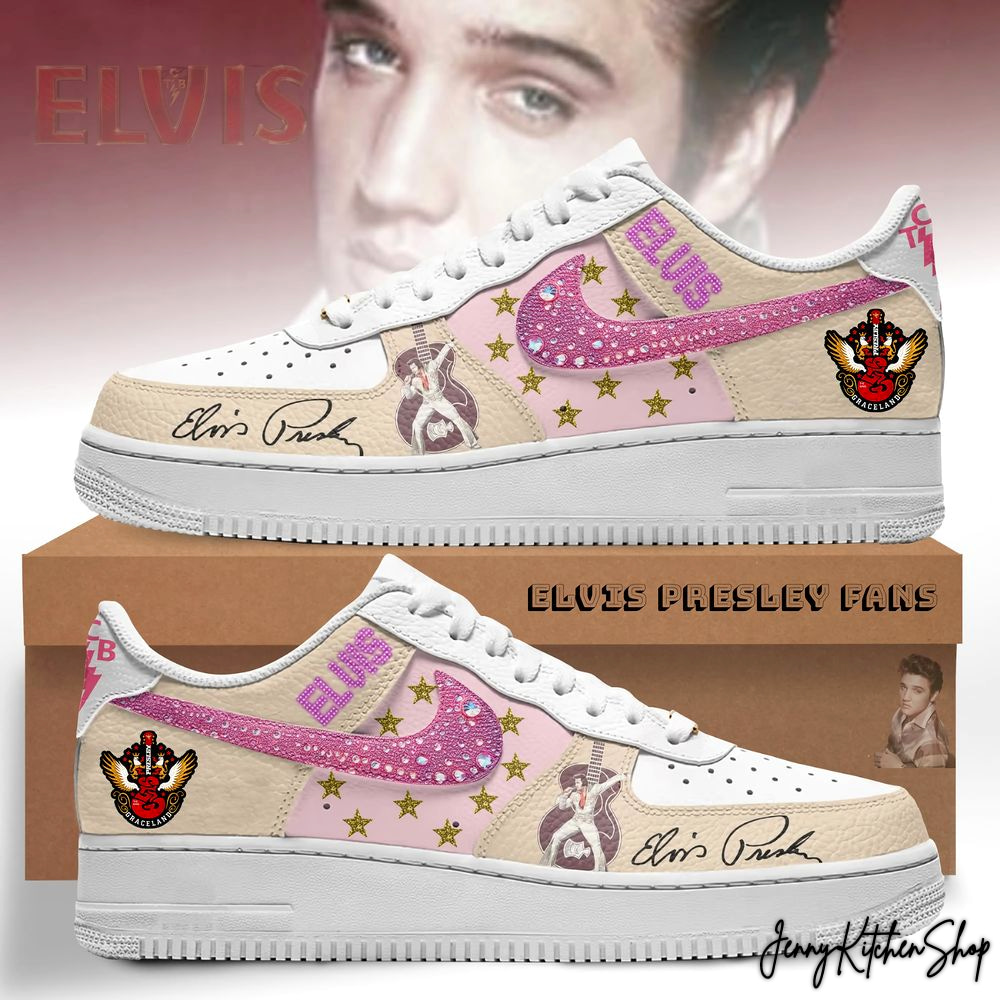 Elvis Presley 2026 Signature Pink Icon Shoes