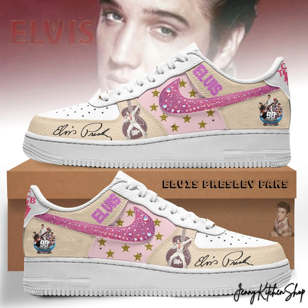 Elvis Presley 2026 Signature Pink Icon Shoes