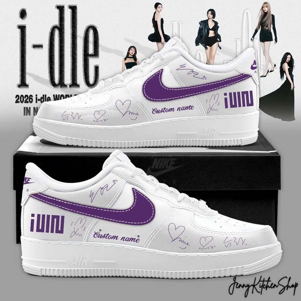 i-dle 2026 World Tour North America Custom Shoes