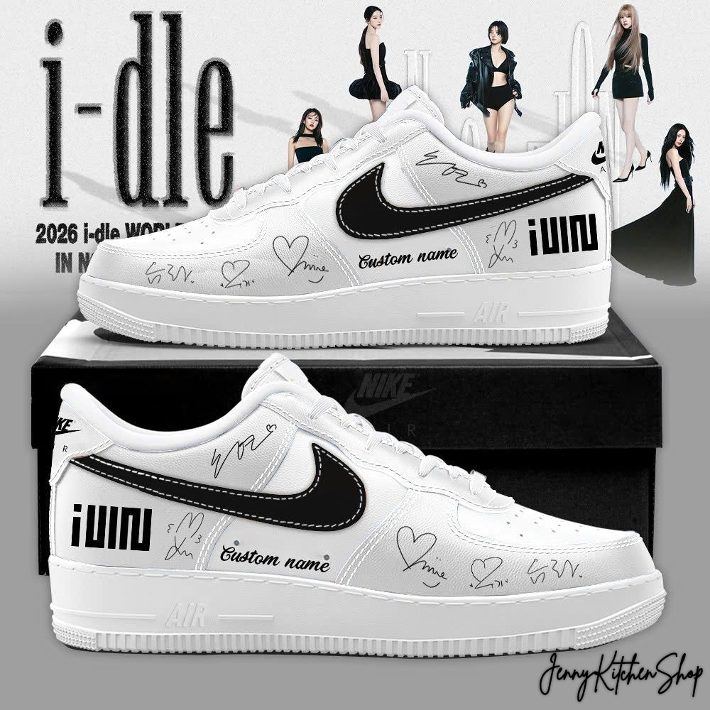 i-dle 2026 World Tour North America Custom Shoes