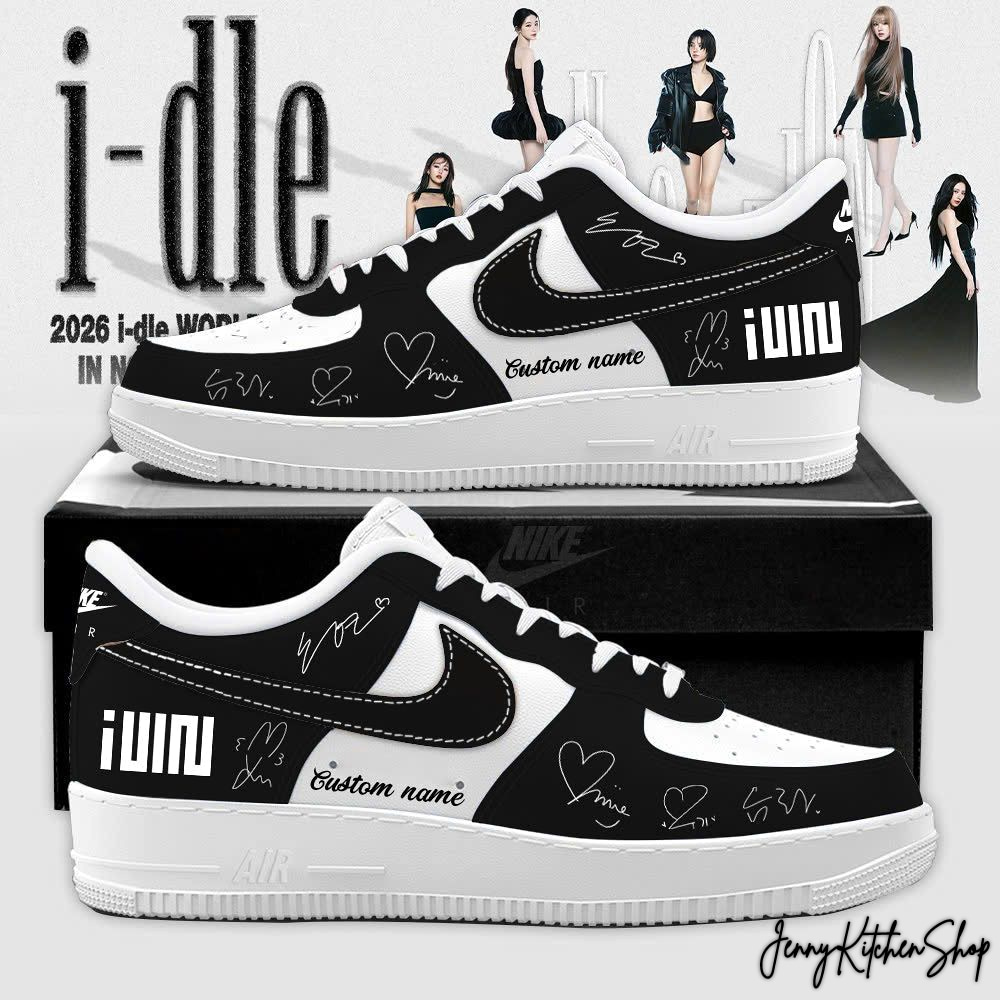 i-dle 2026 World Tour North America Custom Shoes