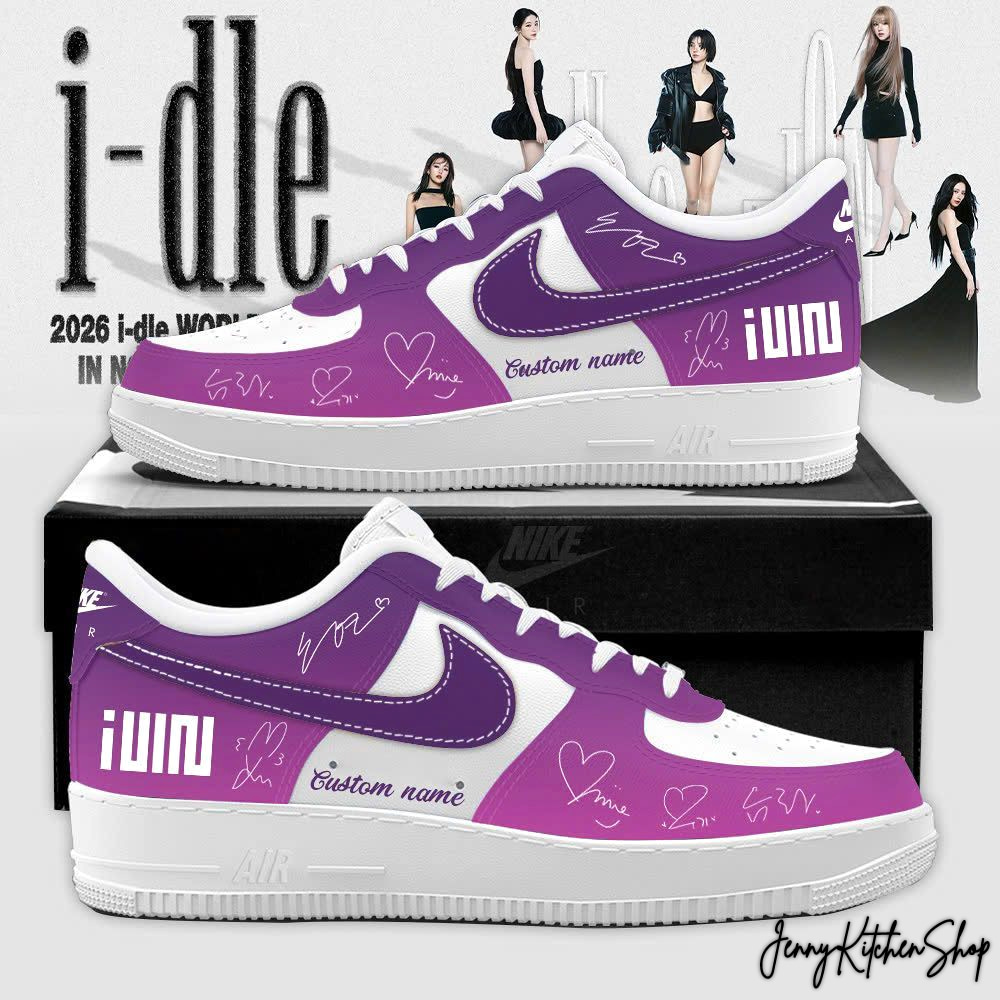 i-dle 2026 World Tour North America Custom Shoes