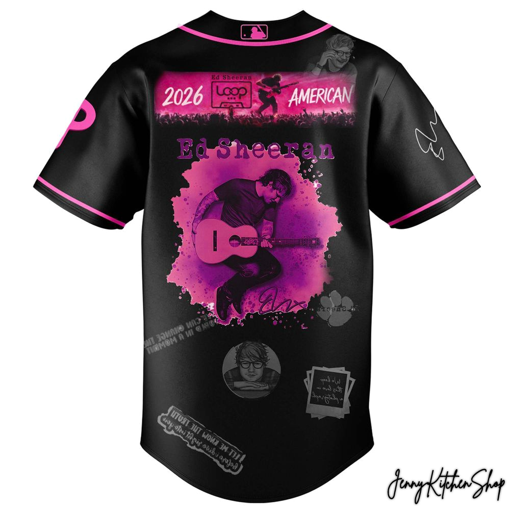 Philadelphia Phillies x Ed Sheeran Loop Tour 2026 Jersey