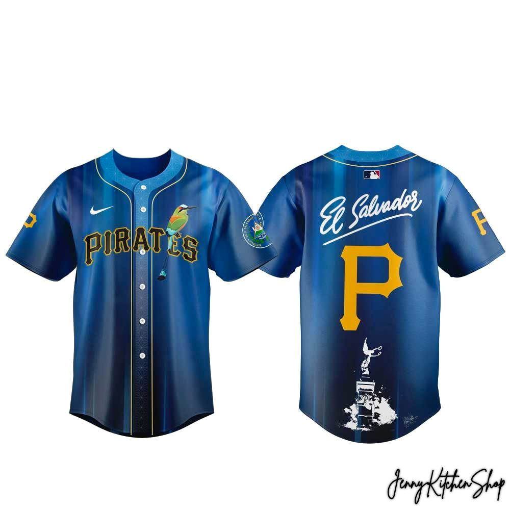 Pittsburgh Pirates Salvadoran Heritage Day 2026 Jersey
