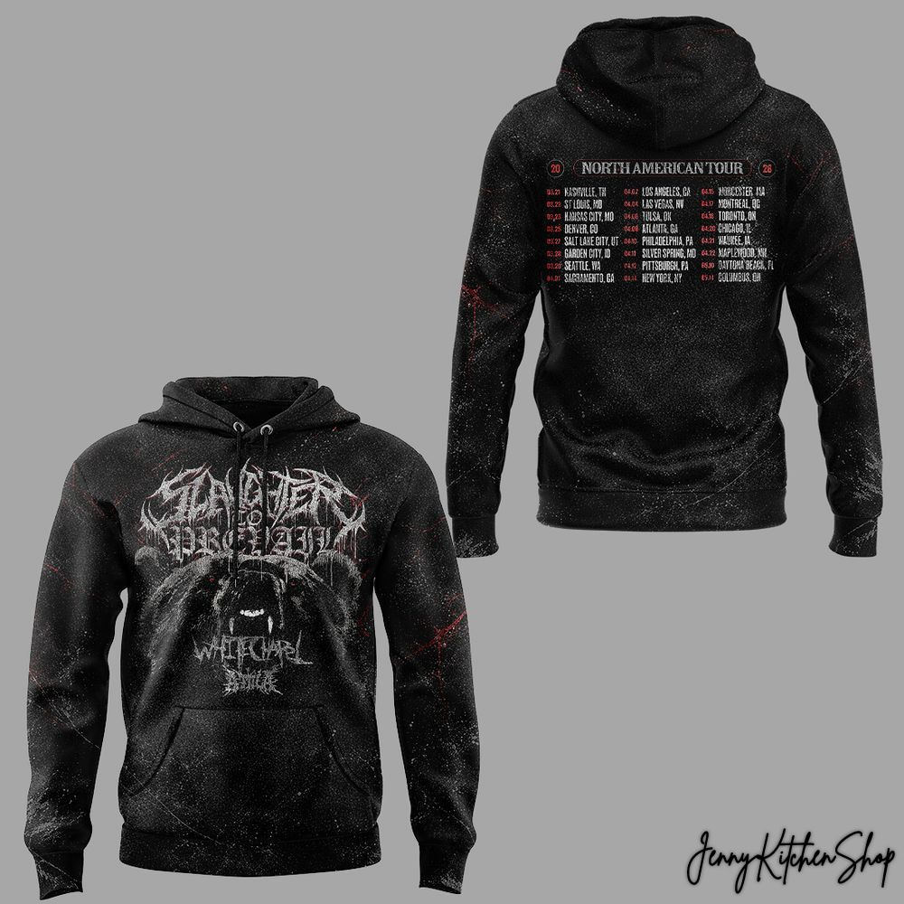 Slaughter to Prevail North American Tour 2026 Limited Hoodie