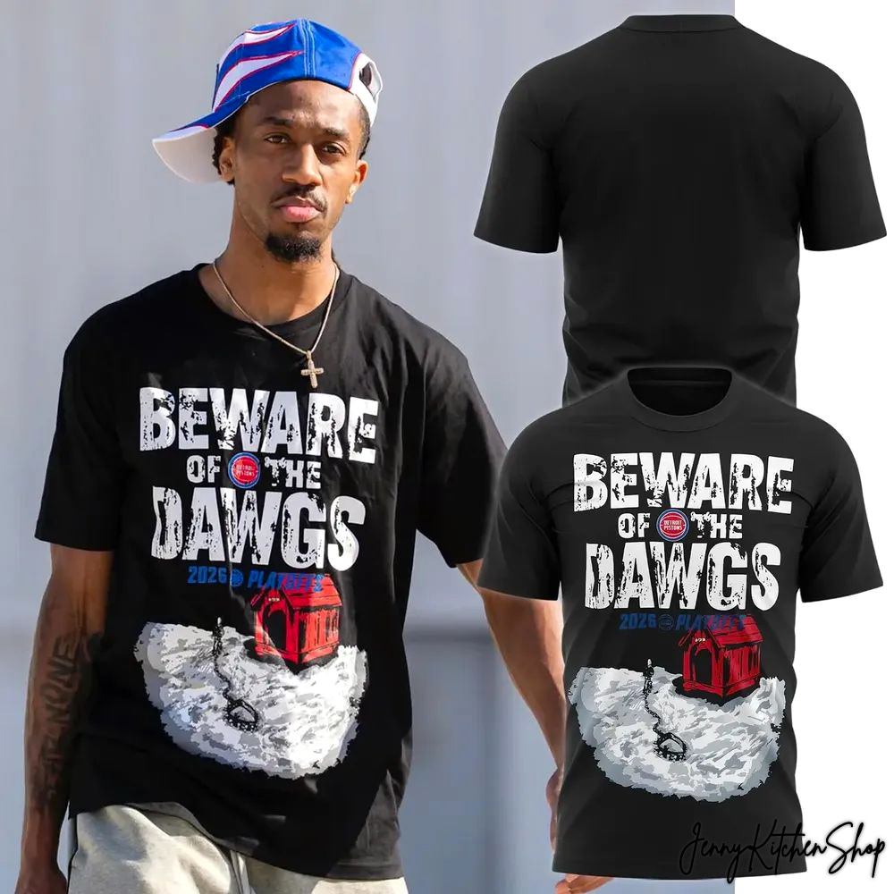 Detroit Pistons x Daniss Jenkins 2026 Playoffs T-Shirt