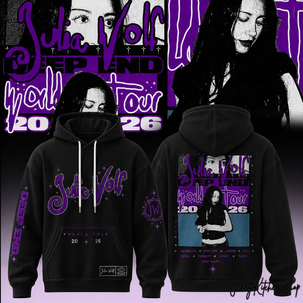 Julia Wolf Deep End World Tour 2026 Special Edition Hoodie