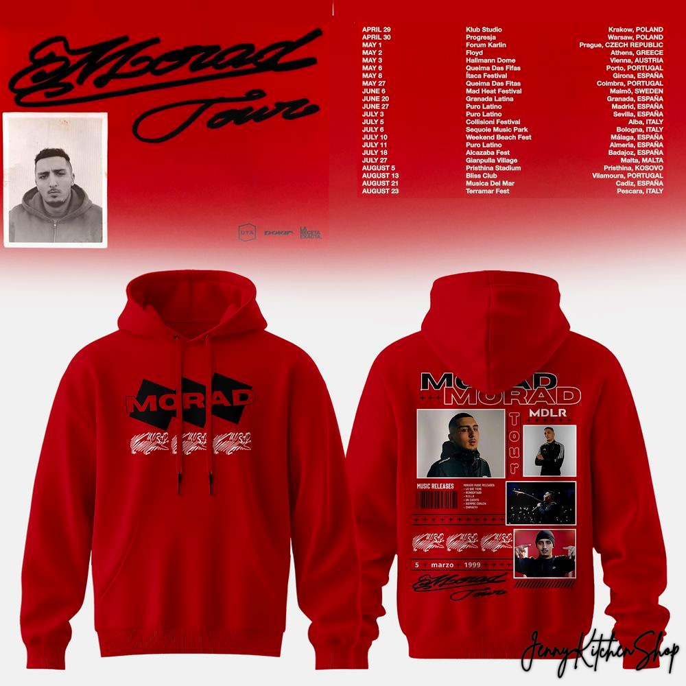 Morad MDLR Tour 2026 Special Hoodie
