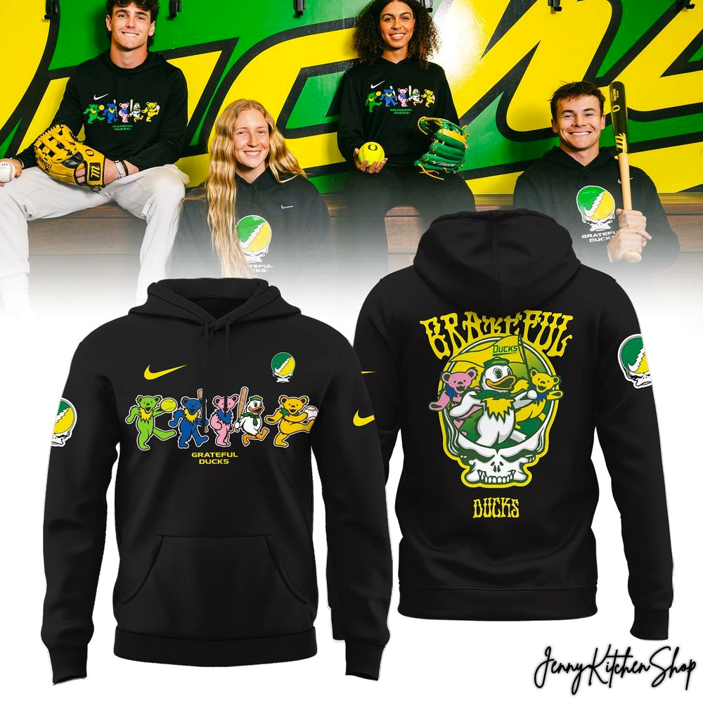 Oregon Ducks 2026 Grateful Ducks Limited Collection Hoodie