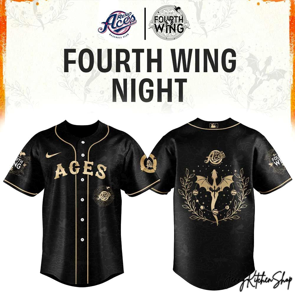 Reno Aces Fourth Wings Night 2026 Limited Baseball Jersey